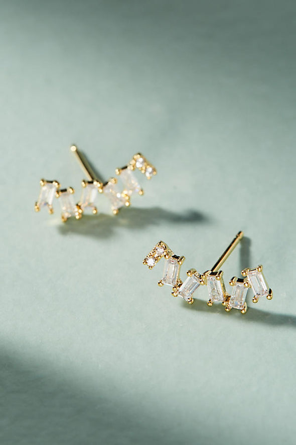 Crystal Climber Earrings