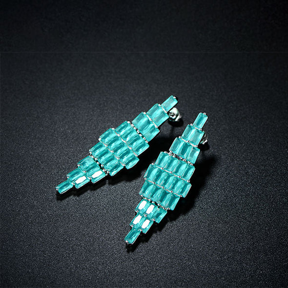 Colombian Emerald Drop Earrings