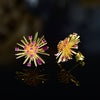 Firecracker Lab Created Stud Earrings - 2 Finishes