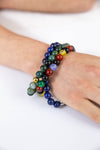 Multi Colored Beaded Bracelet - 3 Styles