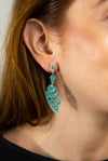 Colombian Emerald Statement Earrings