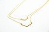 Layered Bar Necklace