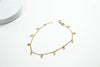 Gold Heart Charm Anklet