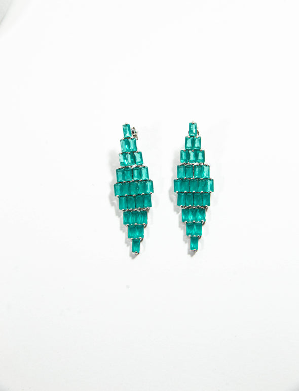 Colombian Emerald Drop Earrings