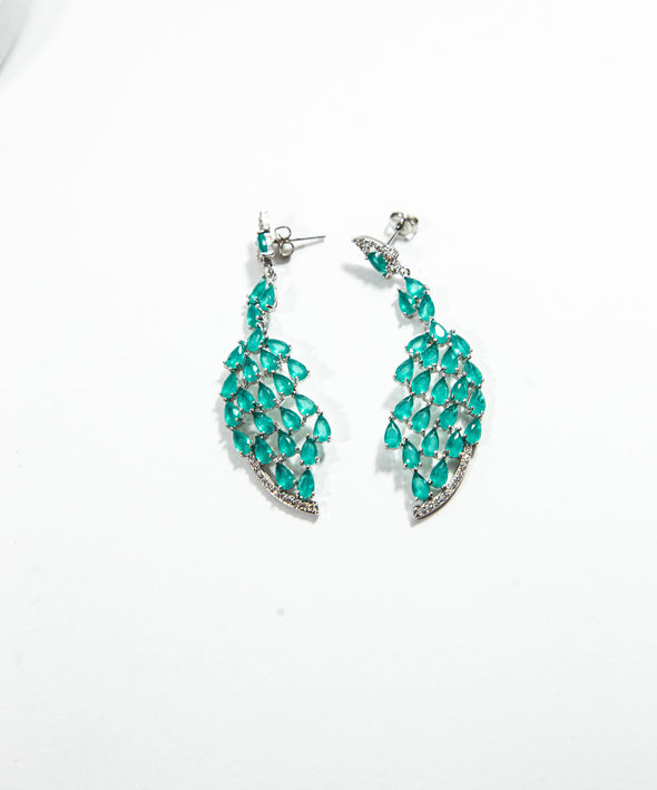 Colombian Emerald Statement Earrings