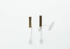 Rectangle Bar Earrings - 2 Finishes