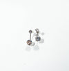 Crystal Drop Earrings - 2 Finishes